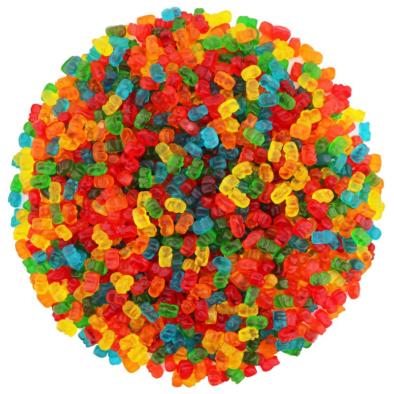 FirstChoiceCandy Mini Gummy Bears, Mix Mini Cubs Gummi (2.2 Pound