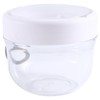 Souhgaue Overnight Oat Containers with Lid and Spoons 2PCS, 20Oz