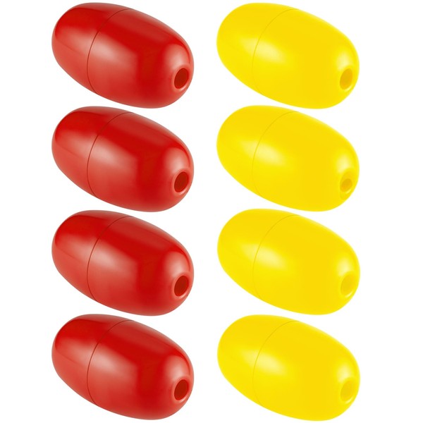 Lewtemi 8 Pcs Buoys Floats Rope Floats Marine, 4.72'' x
