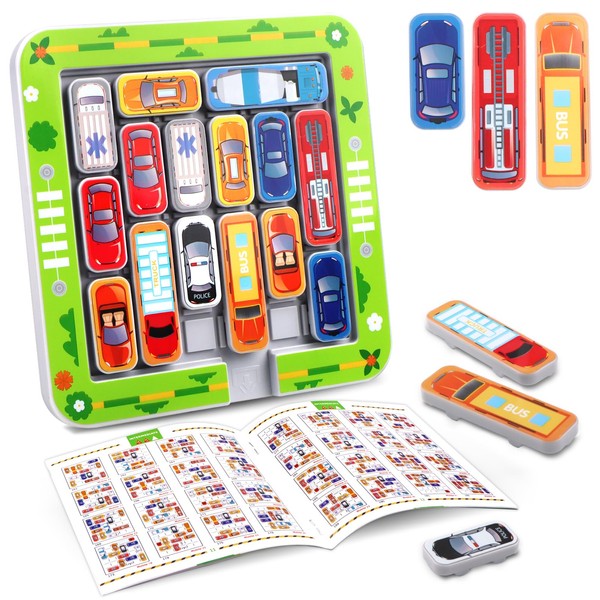 RtottiM Parking Games, Car Toy, Storage Game, Logic Game with