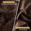 XeGe Faux Fur Throw Pillow Cases, Plush Shaggy Ultra Soft