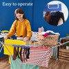 CYIOU 6 supporti per calze, in plastica, antivento, per biancheria