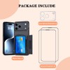 BOASYZO for 17 Pro Max Case with Card Holder, Credit