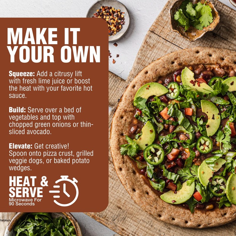 PLANTSTRONG Engine 2 Firehouse Chili Soup - Organic, Plant-Based, Non-GMO,