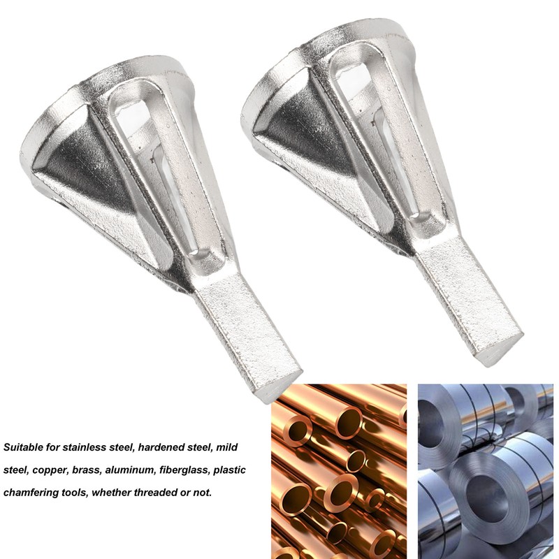 2pcs Deburring External Chamfer Tool Quickly Repairs Safe Remove Burr