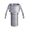 TOYOX 633-C-1-1/4-AL Camlock Coupler Hose Shank, For Plant Piping and