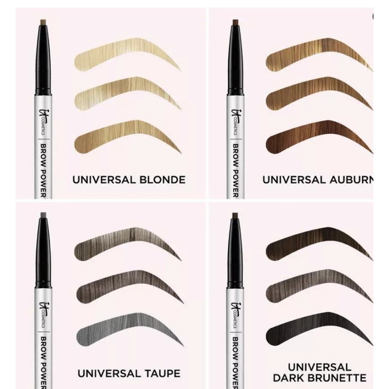 It Cosmetics Brow Power Universal Brow Pencil Universal Taupe New