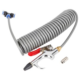 X AUTOHAUX 6 in 1 Car Air Blow Gun Kit with Interchangeable Nozzles Air Compressor Tools Set