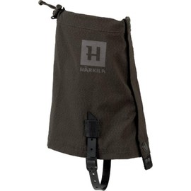 Harkila Ledge Gaiters - Shadow Brown - Unisex - Drawcord at top Elastic at ankle