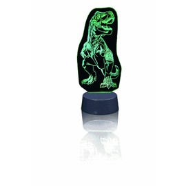 Heebie Jeebies Tyrannosaurus LED Glow Art Lamp