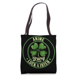 Anime Bring The Luck Of The Irish St Patricks Day Tote Bag