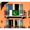 Large Pakistan Flag,3x5 FT Pakistani 75D Outdoor Banner,Pakistanis Decor for