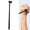 5 Pieces Plum Blossom Dermal Hammer Single End Black ABS