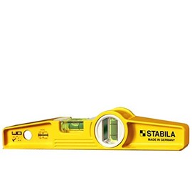 Bon Tool Stabila 81S 10-Inch Cast Aluminum Torpedo Level, Multi