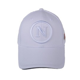 Enzo Castellano SSC NAPOLI 123305 Sscn Baseball Cap, White, One Size, White, Unit size