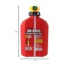 No-Spill No-Spill Stens 2 1/2 Gallon Fuel Can 765-102 For