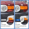 Front Bumper Grille Headlight Filler Trim Compatible with Toyota FJ