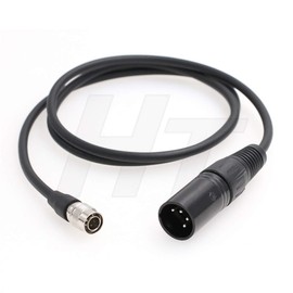HangTon Power Cable XLR 4 Pin to Hirose 4 Pin Sound Devices Zaxcom Recorder