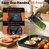 COOLMI Oil Sprayer for Cooking - 16oz/470ml, 2-IN-1 Food-Grade Glass