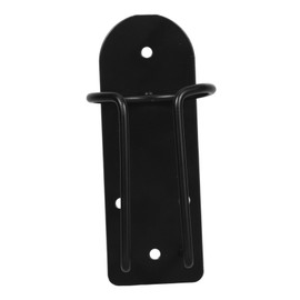 FRCOLOR Wall Mounted Hair Tool Holder Stainless Steel Clipper Storage Stand for Barbershops Home Use Ring Non Slip Base Efficient Organizer for Hair Trimmers Styling Tools