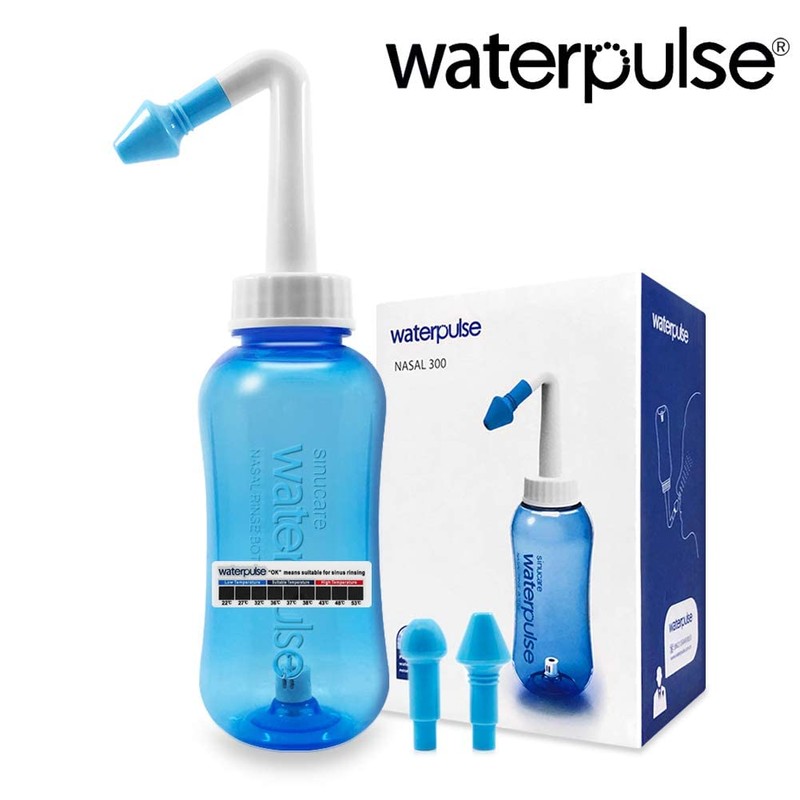 WATERPULSE Neti Pot, Neti Pot Sinus Rinsing,300ml Neti Pot Sinus