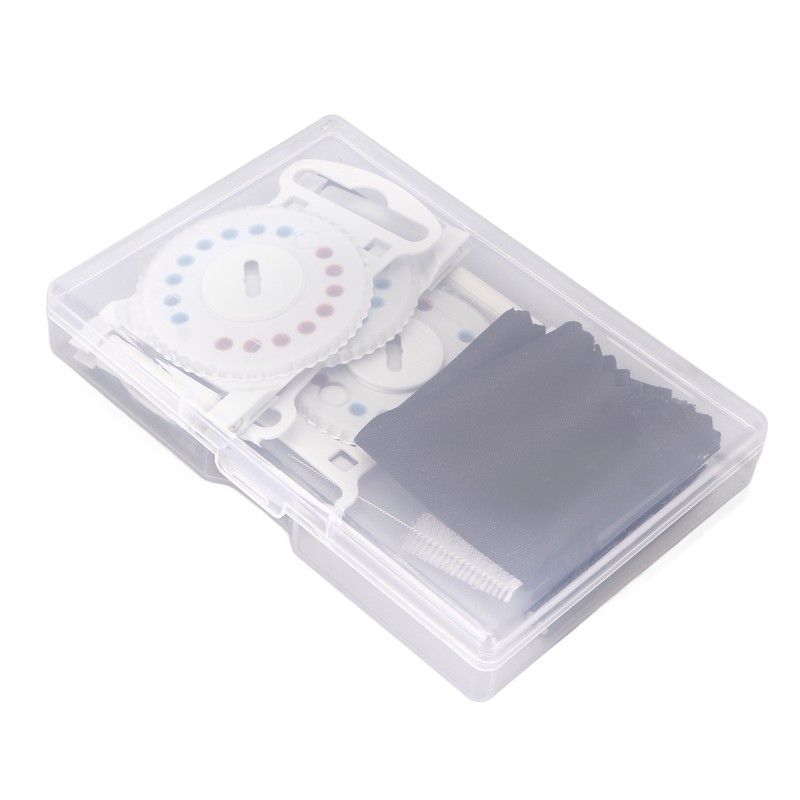 Hearing Amplifier Cleaning Kit Replacement Wax Filters Set with Cloth
