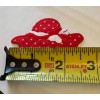 Unbranded LADIES HAT Red & White polka dots Iron On