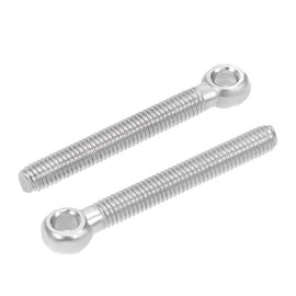 sourcing map 4 Pieces M5 x 40 mm 304 Stainless Steel Machines Shoulder Left Eye Bolt Rig DE
