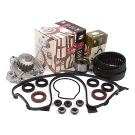 Domestic Gaskets DG-0664433812 Timing Belt Water Pump Valve Cover Kit Compatible With/Replacement For 92-95 Honda Civic VX 1.5 SOHC D15Z1