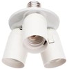 Superdream E26 E27 Lamp Bulb Socket, 3 in 1 Standard