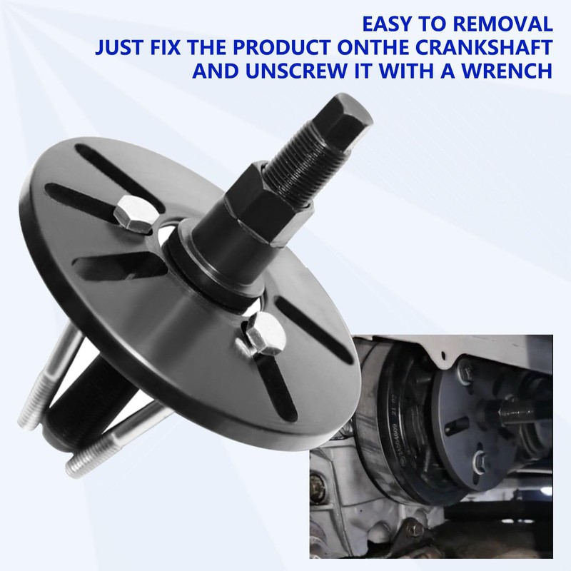 ZKTOOL Harmonic Balancer Puller Removal & Install Tool Kit for