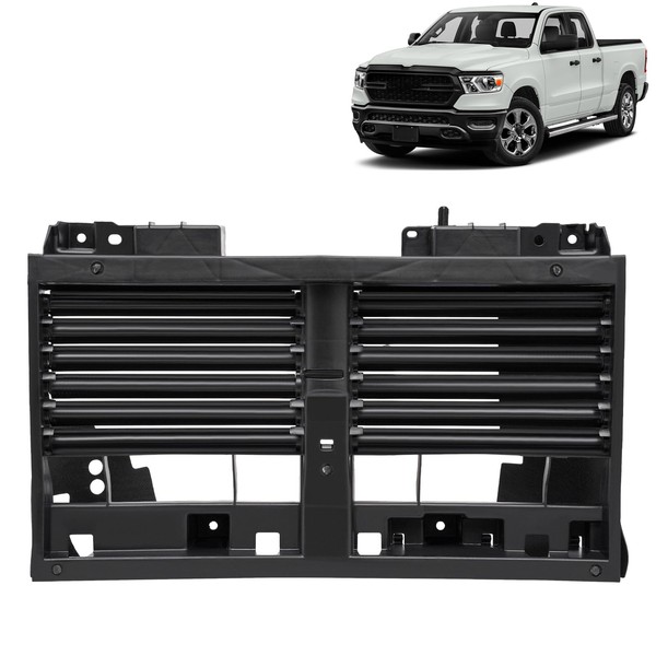 Front Active Grille Shutter for 2019-2022 Ram 1500,Active Grille Shutter