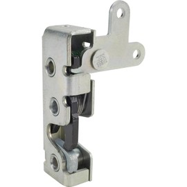 Universal Slim-Line Bear Jaw Right (Passenger) Side Car Door Latch for Small Doors, Two-Stage Steel Latch Design for Standard or Suicide Door Installations on Hot Rods