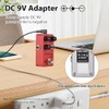 xinyee ZORY Guitar Metal Distortion Effects Pedal TONE/GAIN/VOL/EDGE DC 9V