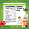 Twinings Superblends Immune Support+ Zinc Blackberry Flavoured Hibiscus, Elderberry Herbal,