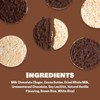 LIEBERS Milk Chocolate Rice Cakes, Kosher Certified Dairy, Gluten Free