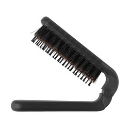 Men's Hair Brush, Pig Bristle, Hair Brush, Hair Brush, Pig Hair, Foldable, Anti-Static, Comb, Scalp Massage, Comb, Portable Brush, Improve Hair Quality, Glossy, Smooth and Beautiful, Suitable for All