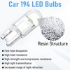 30 PCS Car 194 LED Bulbs, 168 2825 W5W T10