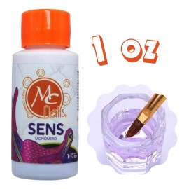 Mc Nails Monomero Mc Nails, Líquido Acrílico 1 Onzas Para Uñas. 30ml