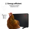 Econohome Safe Chicken Coop Heater, Safer Than Brooder Lamps, Gently