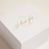 Infinity Rose Preserved Rose Box I Love You Gift for