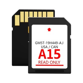 JXTVANCL 2025 Updated Ford Sync Navigation SD Card A15 (2024 Latest Map) - Compatible with Ford F150/F250/F350/F450/F550/Ranger, GM5T 19H449 AJ