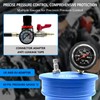ZKTOOL Charge Air Cooler CAC Boost Leak Tester with 4"