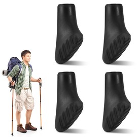 Nordic Walking - Bastoncini in gomma, 4 pezzi, per camminare, nordic walking Pads asfalto veloce Nordics Walkings Pad per trekking asfalto ghiaia montagna con diametro (modello 1)