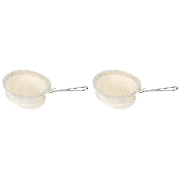 sourcing map 2 Pcs Cloth Coffee Filter Bags, Coffee Sock