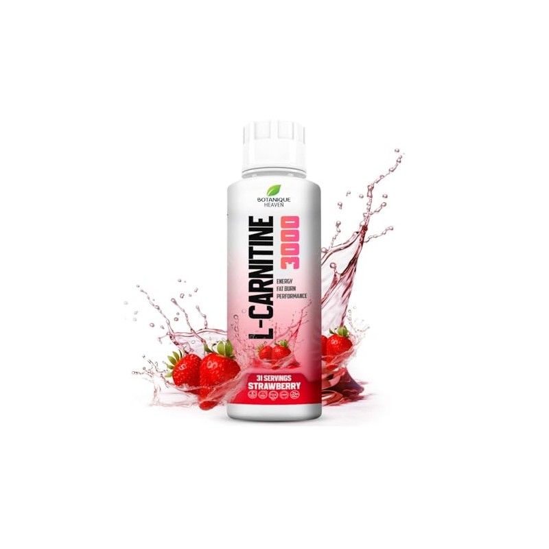 L-Carnitine Liquid 3000mg Per Serving | High Strength Liquid Carnitine