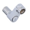 QANYEGN Shower Mixer Faucet Swing Arm Adapter, Wall Mount Clawfoot