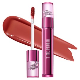 TIMEPHORIA Altera Tinte Labial Difuminador 008 Ignite, Naranja Rojizo Acabado Brillante a Mate Suave, Difumina Líneas del Labio, Textura Aterciopelada Ligera Sin Pegajosidad, Maquillaje Labial Vibrante Hidratante y de Larga Duración