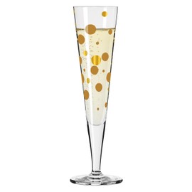 RITZENHOFF Goldnacht No. 41 1071041 Champagne Glass 200 ml Designer Item with Real Gold Made in Germany