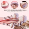 Kit Profesional De Maquillaje 41 Piezas, Brochas Vzswnk $